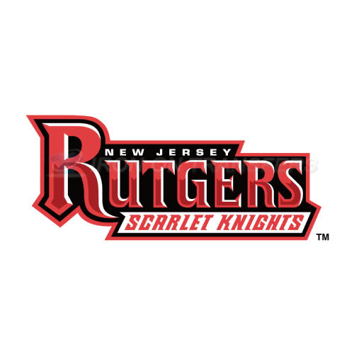 Rutgers Scarlet Knights Logo T-shirts Iron On Transfers N6040 - Click Image to Close